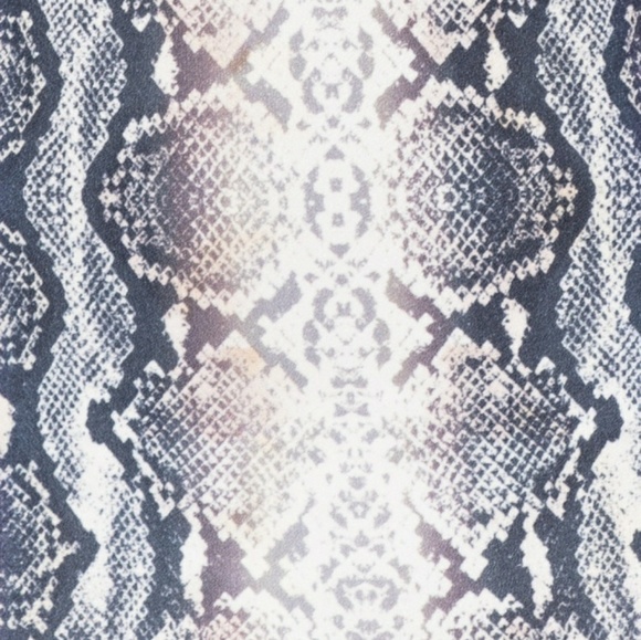 Snake Print One Shoulder Dress - Picture 5 of 8